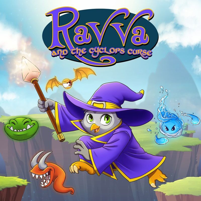 Ravva and the Cyclops Curse box art for Playstation 4